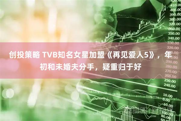 创投策略 TVB知名女星加盟《再见爱人5》，年初和未婚夫分手，疑重归于好